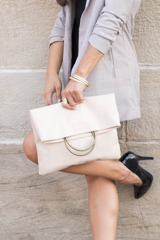 Fold-over O-ring Clutch - Summer at Payton's Online Boutique