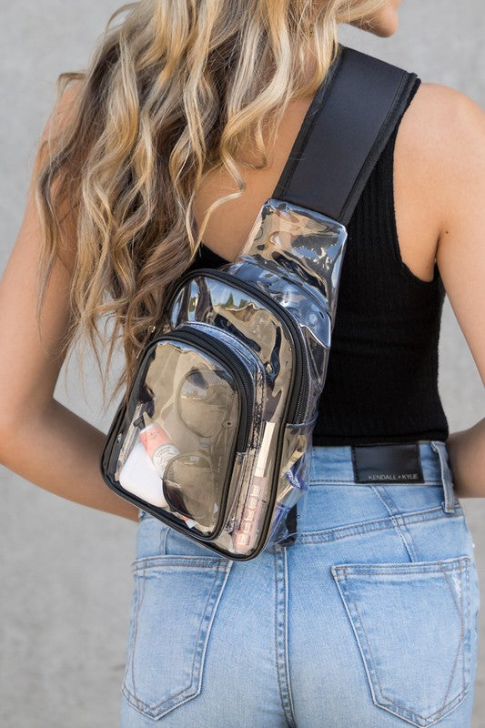 Stadium and Concert Clear Sling Bag