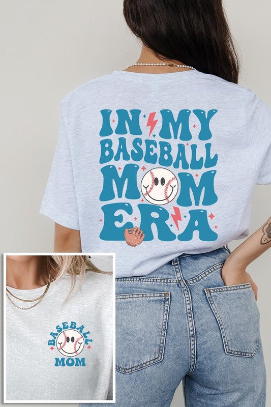 Ash In My Baseball Mom Era Graphic T Shirt