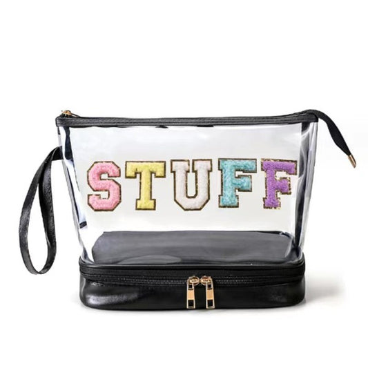 Stuff - Make up Cosmetic Bag - Travel Organizer Case - Summer at Payton's Online Boutique