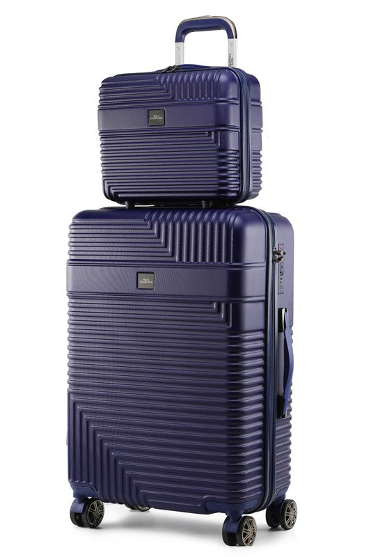 Best Luggage 2024: MKF Mykonos Luggage Set Carry-on and Cosmetic Case - Summer at Payton's Online Boutique