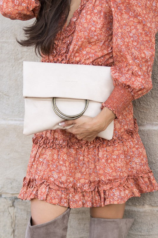 Fold-over O-ring Clutch - Summer at Payton's Online Boutique