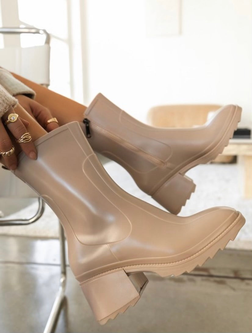 Nude Mid-Calf Boot - Summer at Payton's Online Boutique