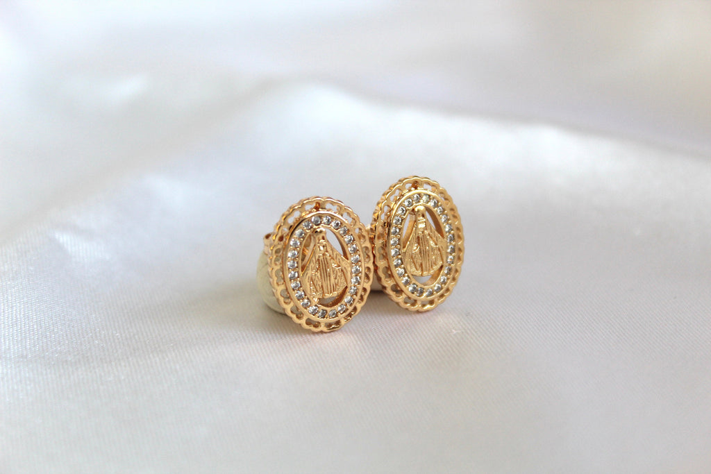 Miraculous Our Lady of Grace Earrings