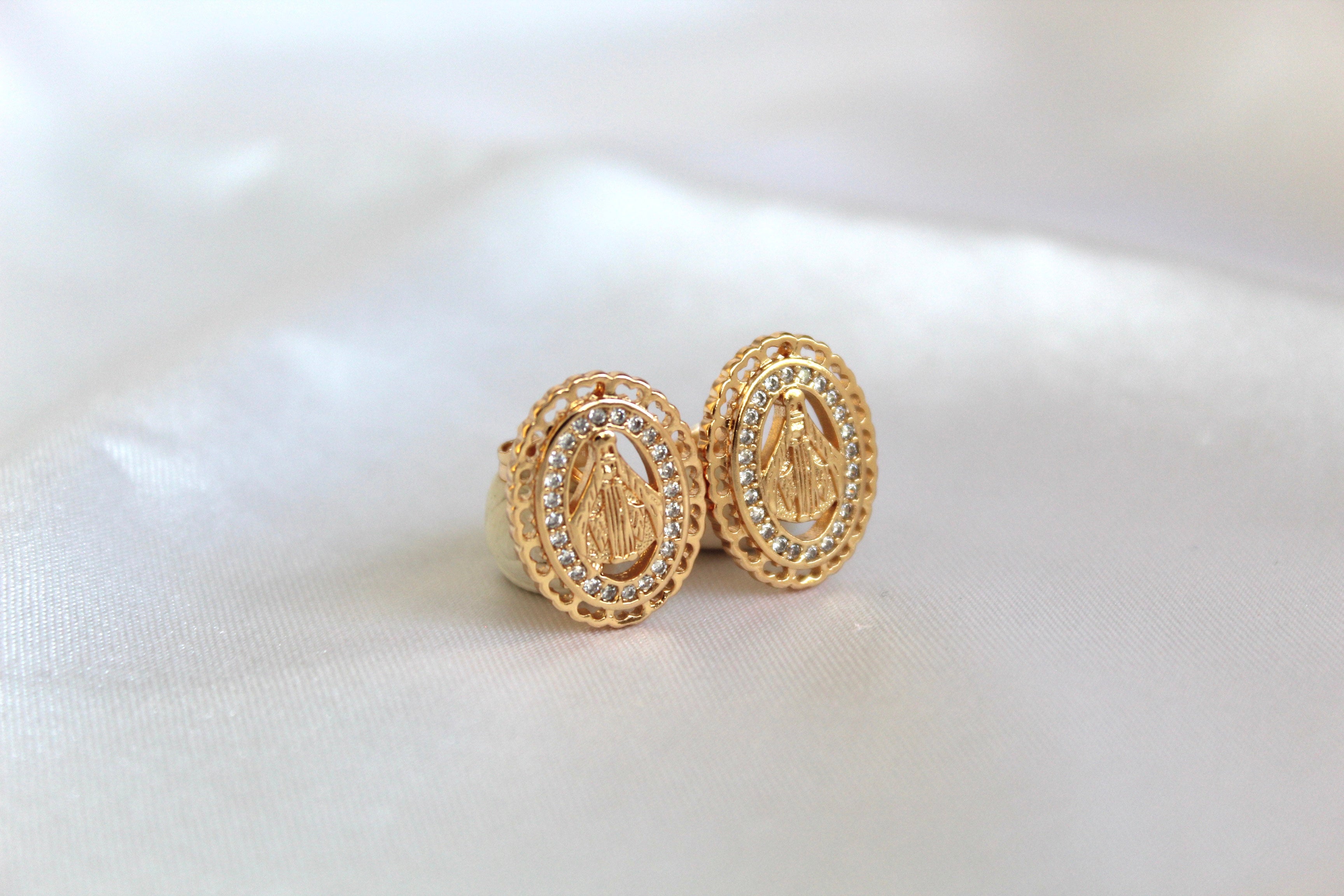 Miraculous Our Lady of Grace Earrings