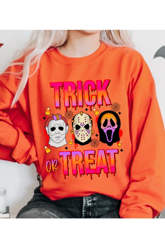Trick or Treat Halloween Sweatshirt