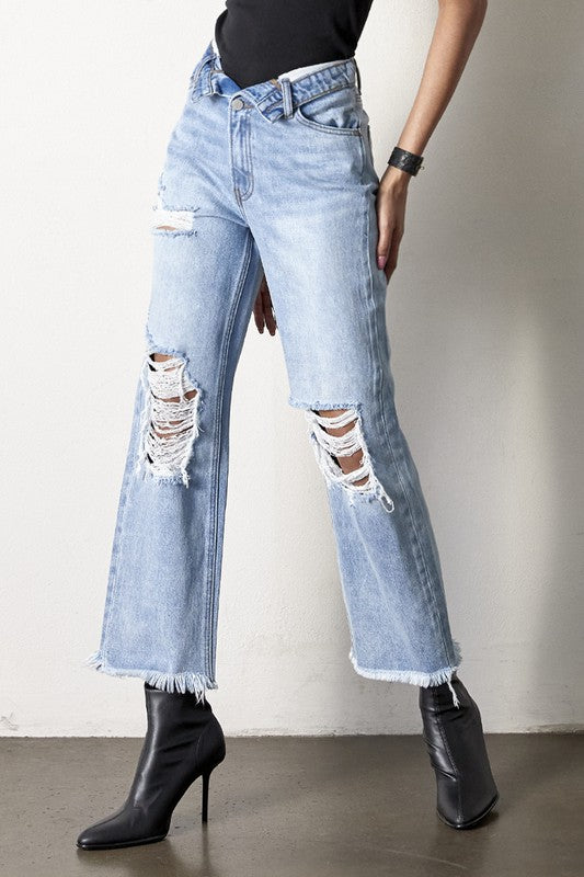 Flip Straight Jeans