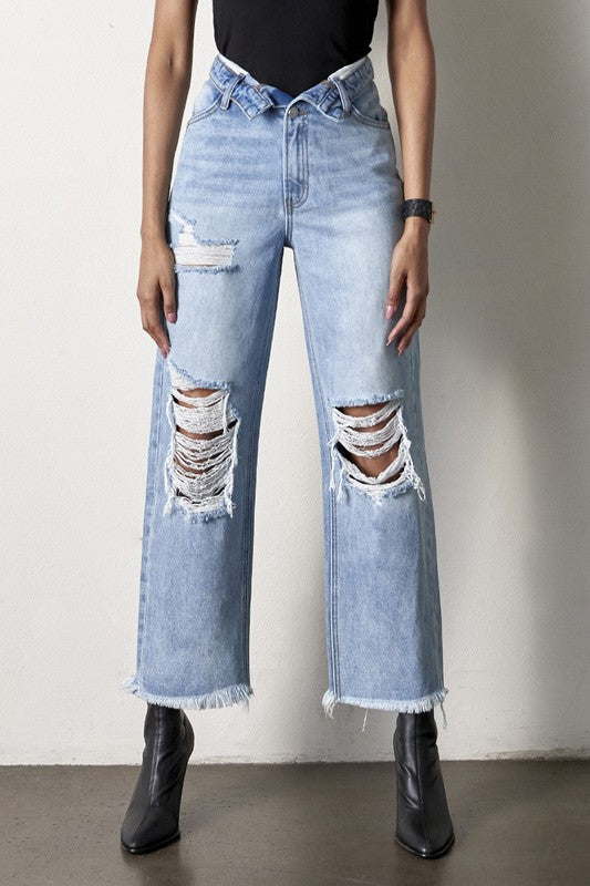 Flip Straight Jeans
