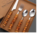Bamboo Flatware -Place Set of 4 - Summer at Payton's Online Boutique