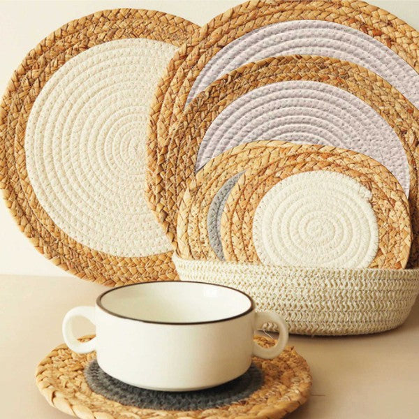 Natural  Placemat -Set of 4 - Summer at Payton's Online Boutique