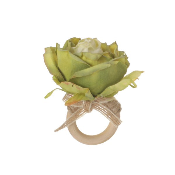 Rosa Napkin Ring -Set of 4 - Summer at Payton's Online Boutique