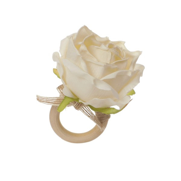 Rosa Napkin Ring -Set of 4 - Summer at Payton's Online Boutique