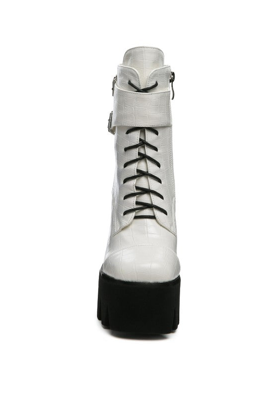 Stomper Combat Boot - Summer at Payton's Online Boutique