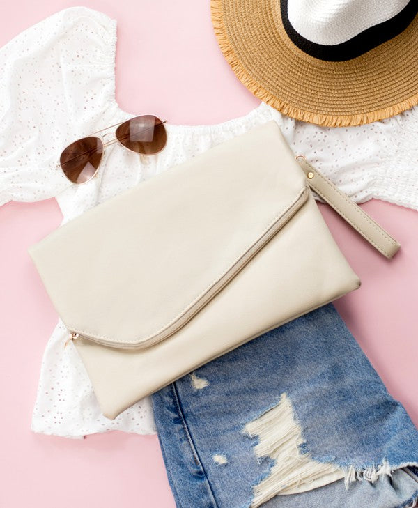 Foldover Envelope Clutch - Summer at Payton's Online Boutique