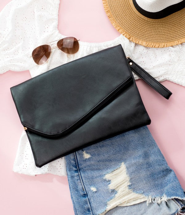 Foldover Envelope Clutch - Summer at Payton's Online Boutique
