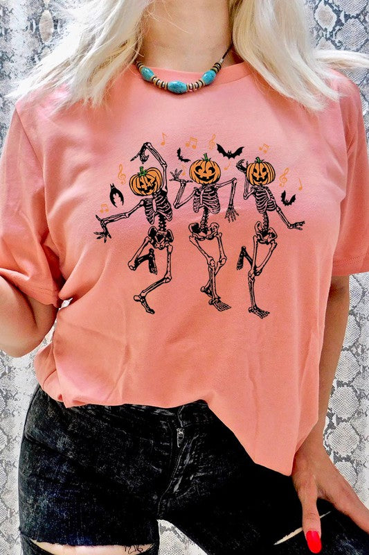 Sunset dancing skeletons Halloween Shirt - Summer at Payton's Boutique
