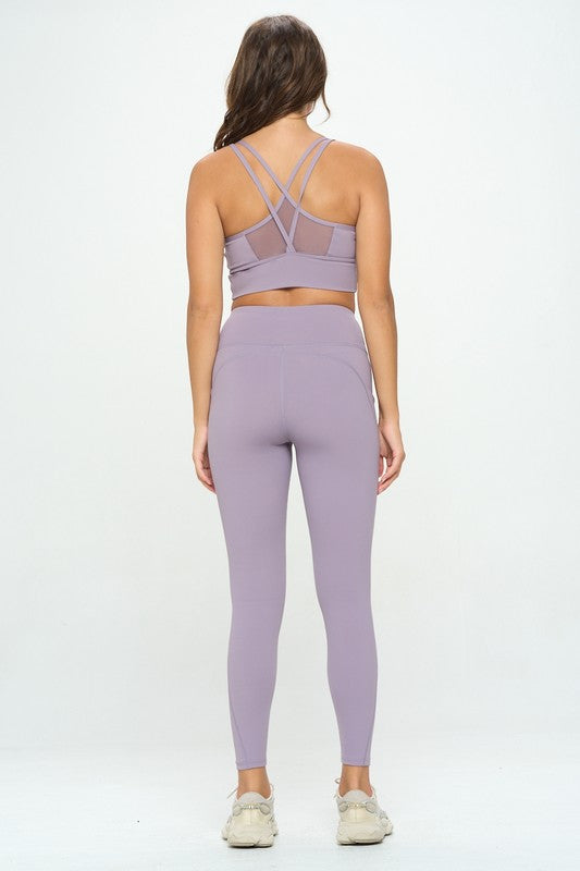 Activewear Set Top and Leggings - Summer at Payton's Online Boutique