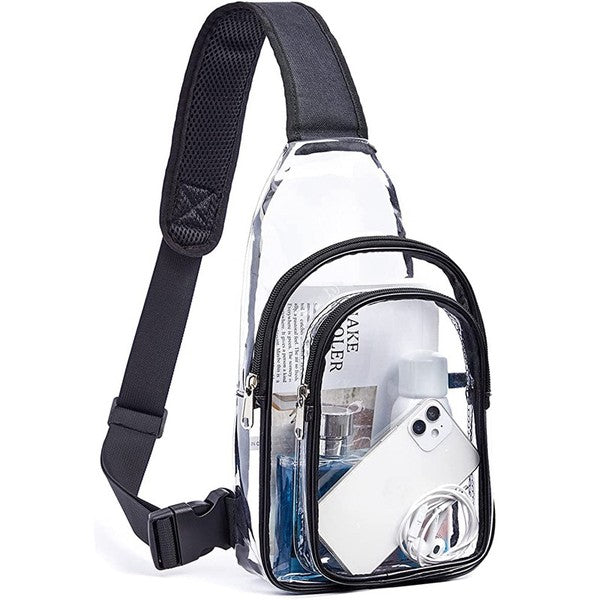 Stadium and Concert Clear Sling Bag