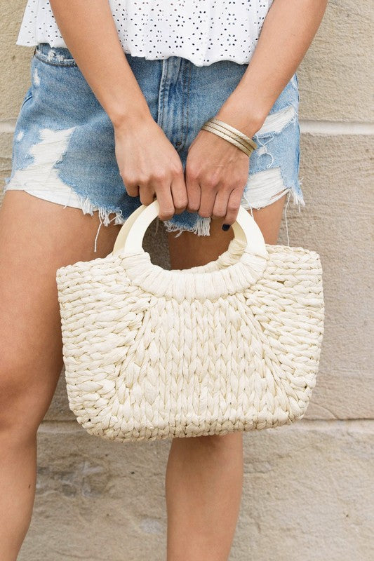 Woven Tote - Summer at Payton's Online Boutique