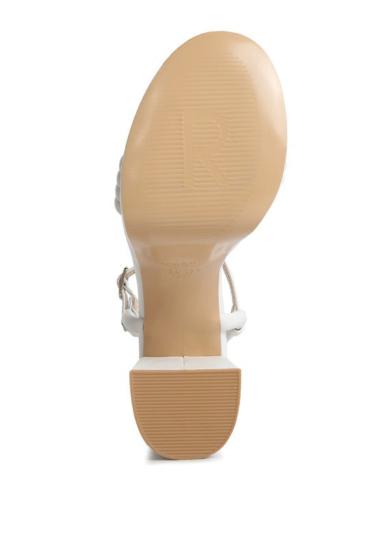 Cruella Block Heel Platform Sandals - Summer at Payton's Online Boutique