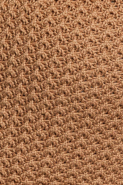 Tassel Detail Spaghetti Sweater Crop Top - Summer at Payton's Online Boutique