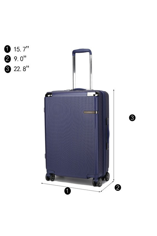 Best Luggage 2024: MKF Tulum Check-in Spinner with TSA Security Lock - Summer at Payton's Online Boutique