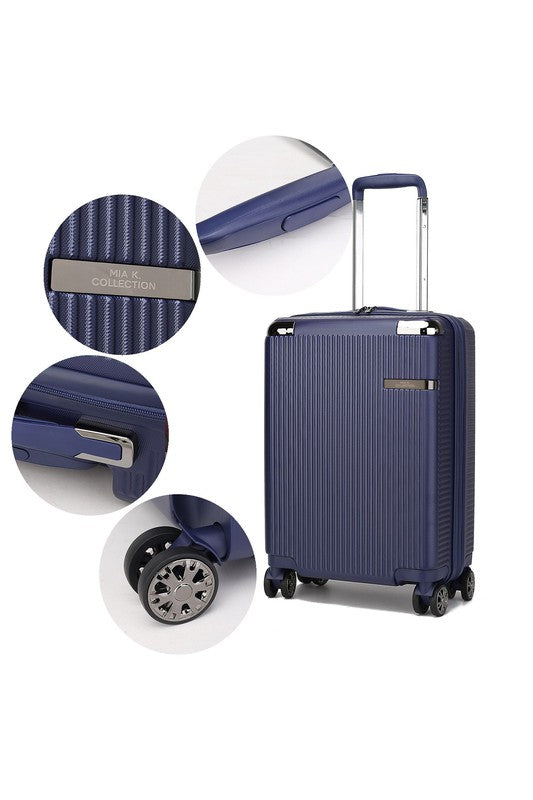 Best Luggage 2024: MKF Tulum Check-in Spinner with TSA Security Lock - Summer at Payton's Online Boutique