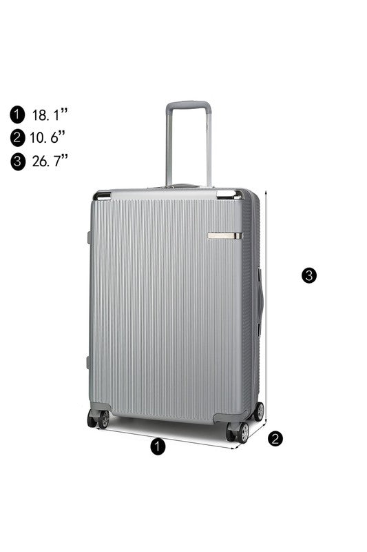 Best Luggage 2024: MKF Tulum Check-in Spinner with TSA Security Lock - Summer at Payton's Online Boutique