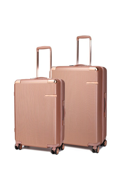 Best Luggage 2024: MKF Tulum Check-in Spinner with TSA Security Lock - Summer at Payton's Online Boutique