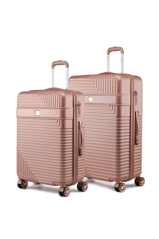 Best Luggage 2024: MKF Mykonos Luggage Set by Mia K - 2 Piece Set, Large and Extra Large - Summer at Payton's Online Boutique