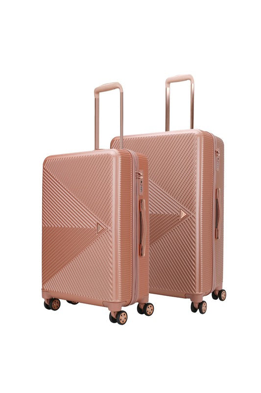 MKF Felicity 2 Piece Luggage Set by Mia K