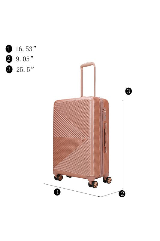 MKF Felicity 2 Piece Luggage Set by Mia K - Summer at Payton's Online Boutique