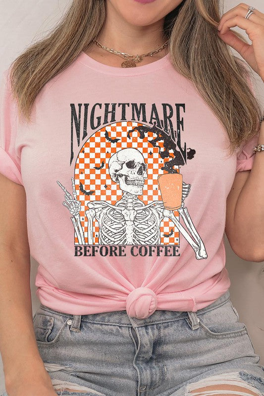 Nightmare Before Coffee Tee - Summer at Payton's Online Boutique