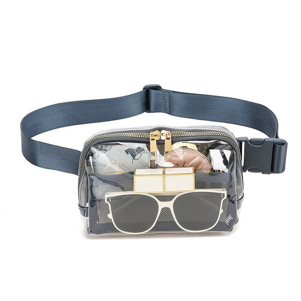 Clear Stadium Belt Bag - Summer at Payton's Online Boutique