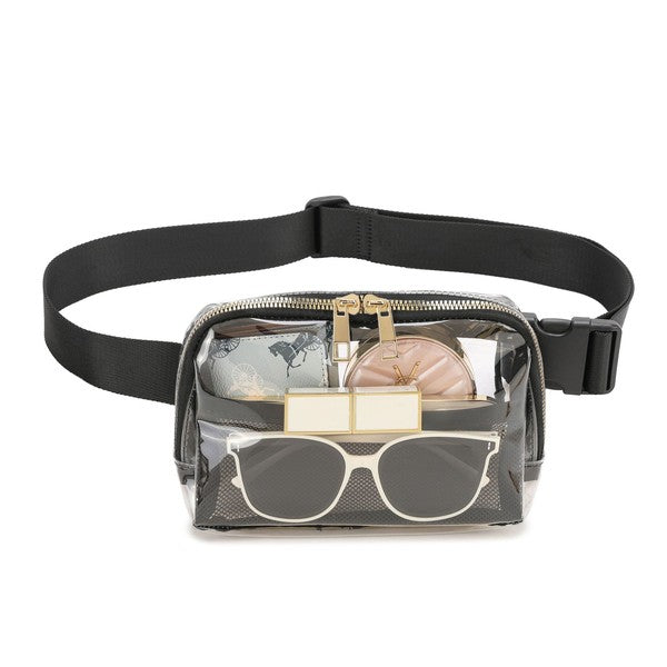 Clear Stadium Belt Bag - Summer at Payton's Online Boutique