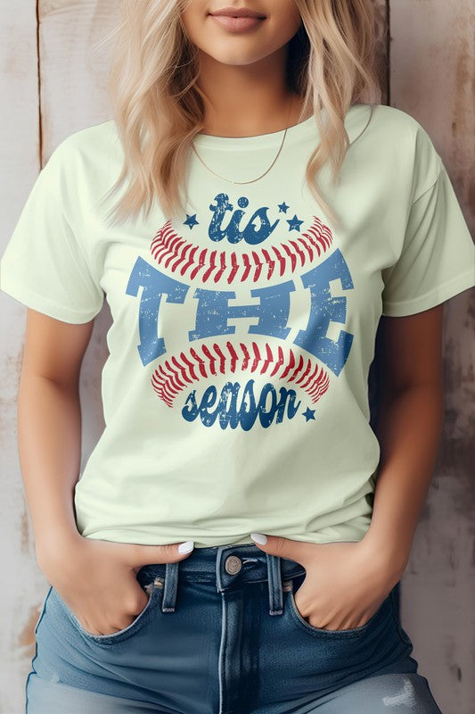 Citron Tis The Season Baseball Graphic Tee