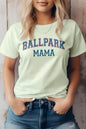 Citron Ballpark MAMA Baseball Graphic Tee