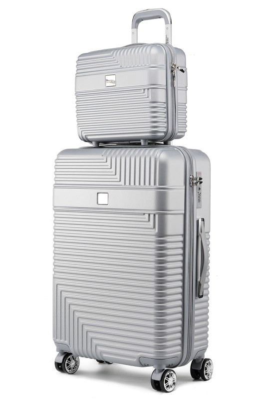 Best Luggage 2024: MKF Mykonos Luggage Set Carry-on and Cosmetic Case - Summer at Payton's Online Boutique