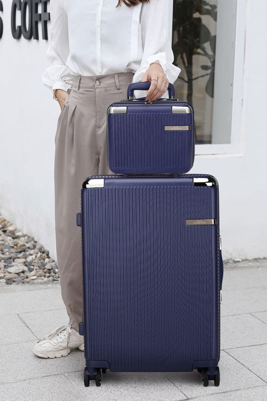 Best Luggage 2024: MKF Tulum 2-piece carry-on luggage set by Mia K - Summer at Payton's Online Boutique