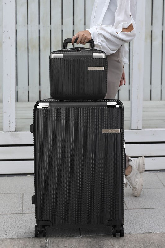 Best Luggage 2024: MKF Tulum 2-piece carry-on luggage set by Mia K - Summer at Payton's Online Boutique