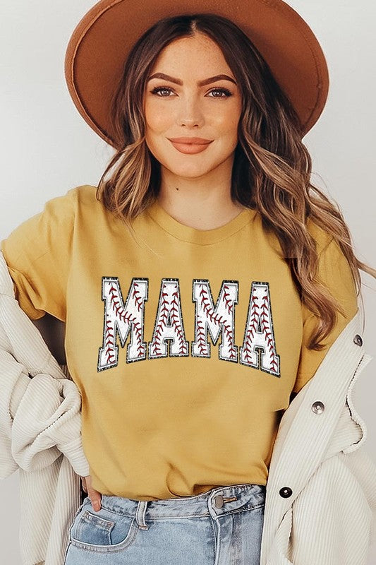 Baseball Mama Graphic T-Shirt - Summer at Payton's Online Boutique