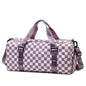 Checker Weekender Travel Luggage Tote Bag