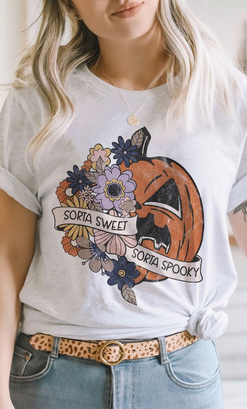 Sorta Sweet Sorta Spooky Graphic Tee - Summer at Payton's Online Boutique