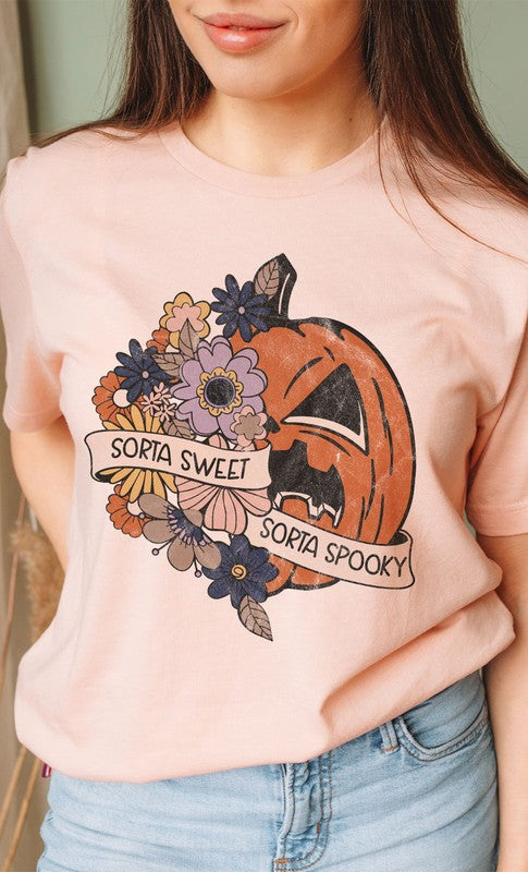 Sorta Sweet Sorta Spooky Graphic Tee - Summer at Payton's Online Boutique
