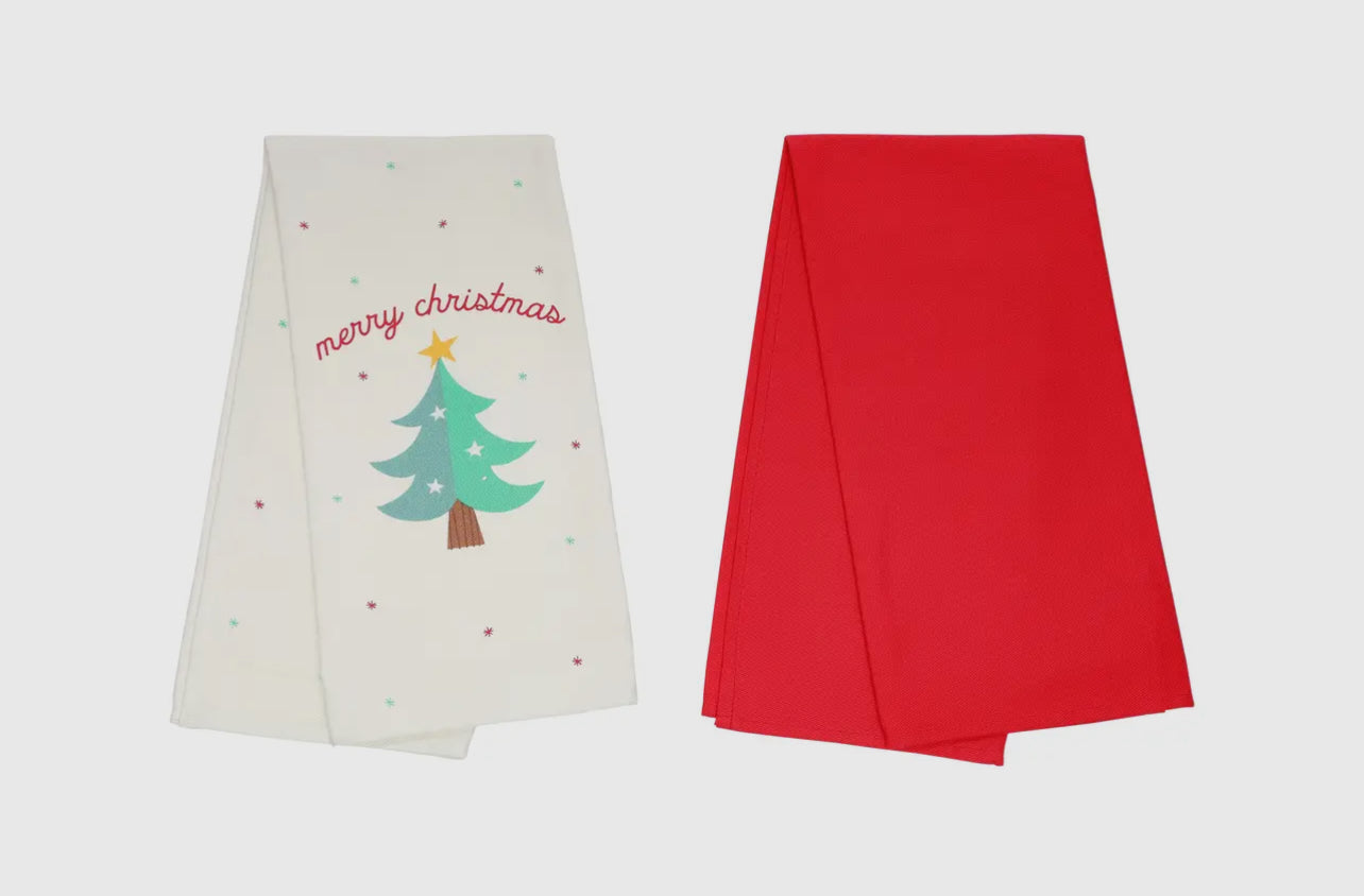 Christmas Tea Towel Set