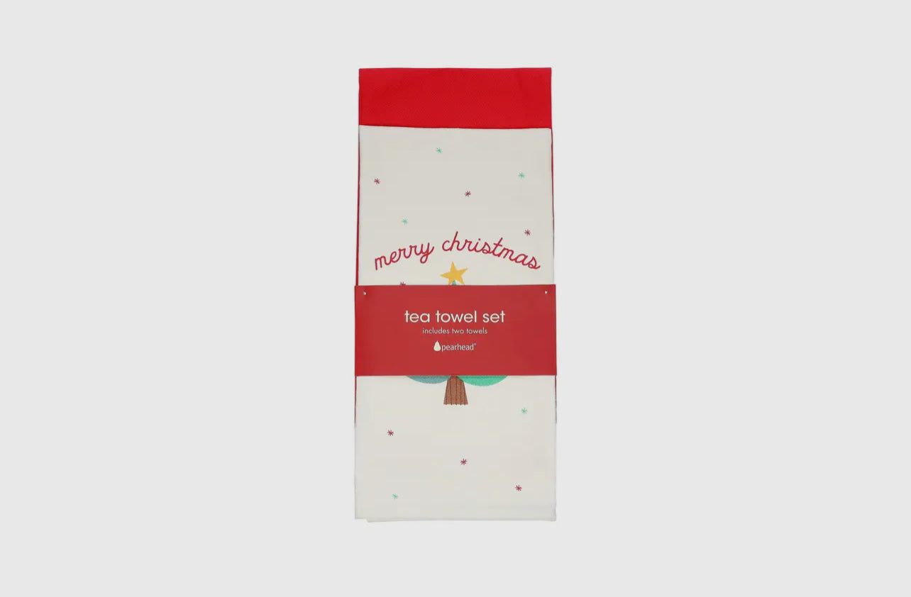 Christmas Tea Towel Set - Summer at Payton's Online Boutique