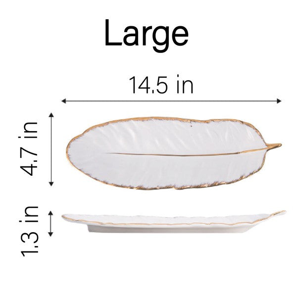 Leaf Plate Large - Summer at Payton's Online Boutique