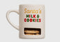 Santa's cookie mug