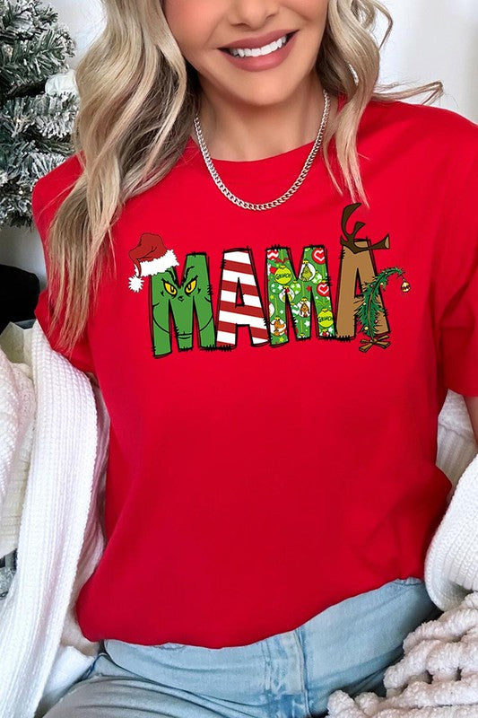 Mama Grinch Tee - Summer at Payton's Online Boutique