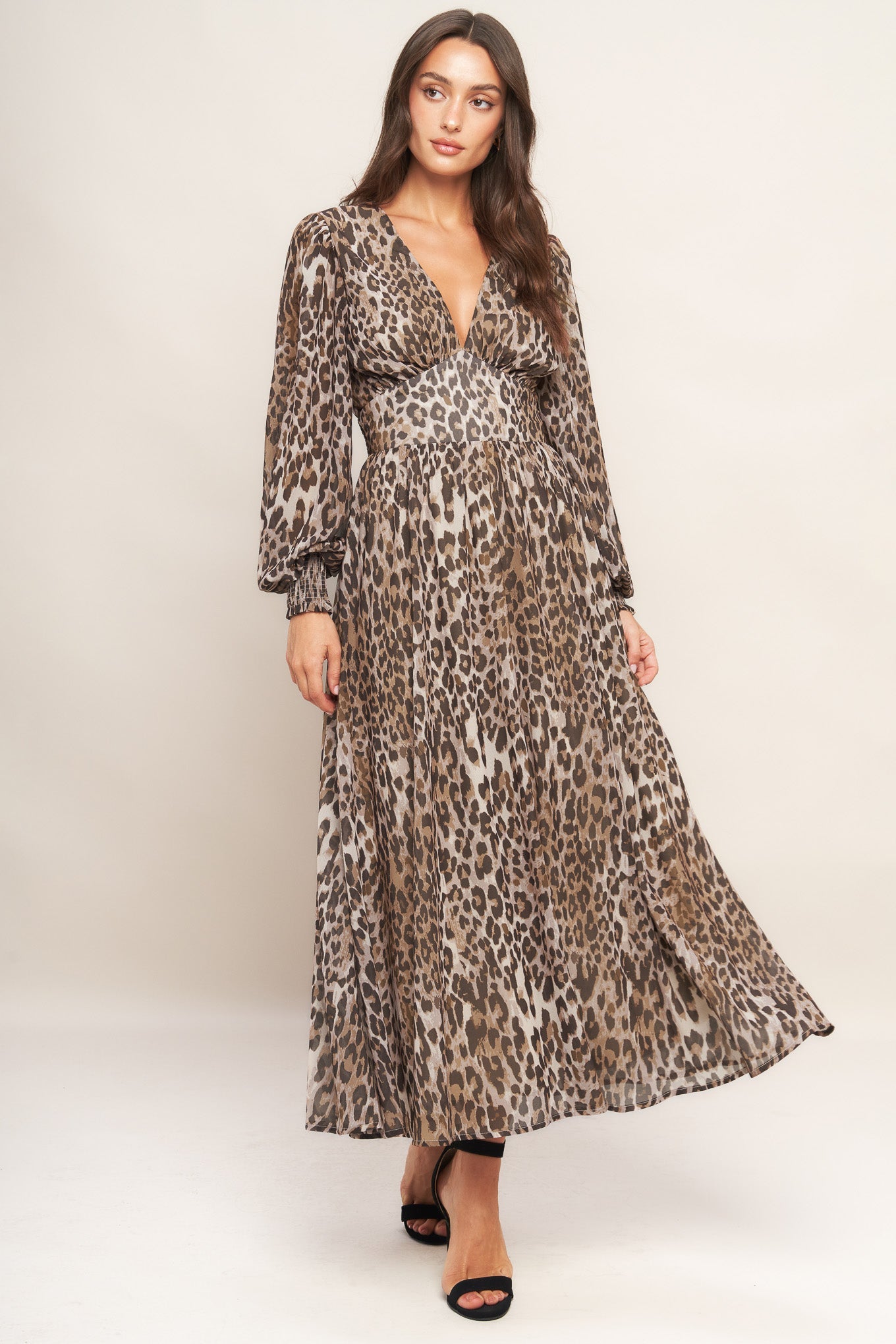 DESERT WALTZ WOVEN MIDI DRESS